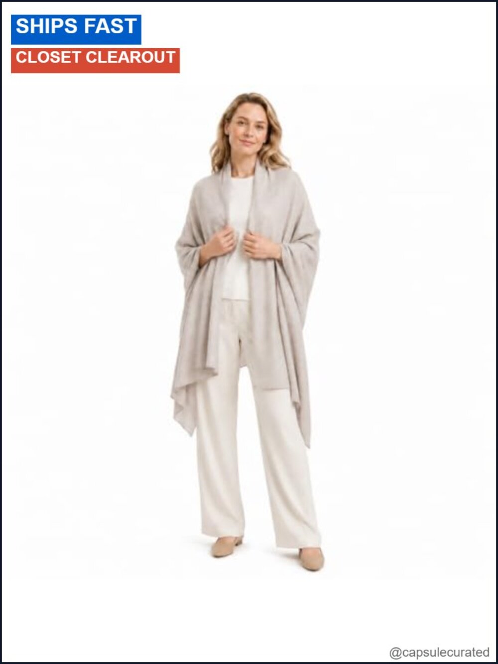 100% Cashmere Shawl Wrap Lightweight Wedding Scarf
